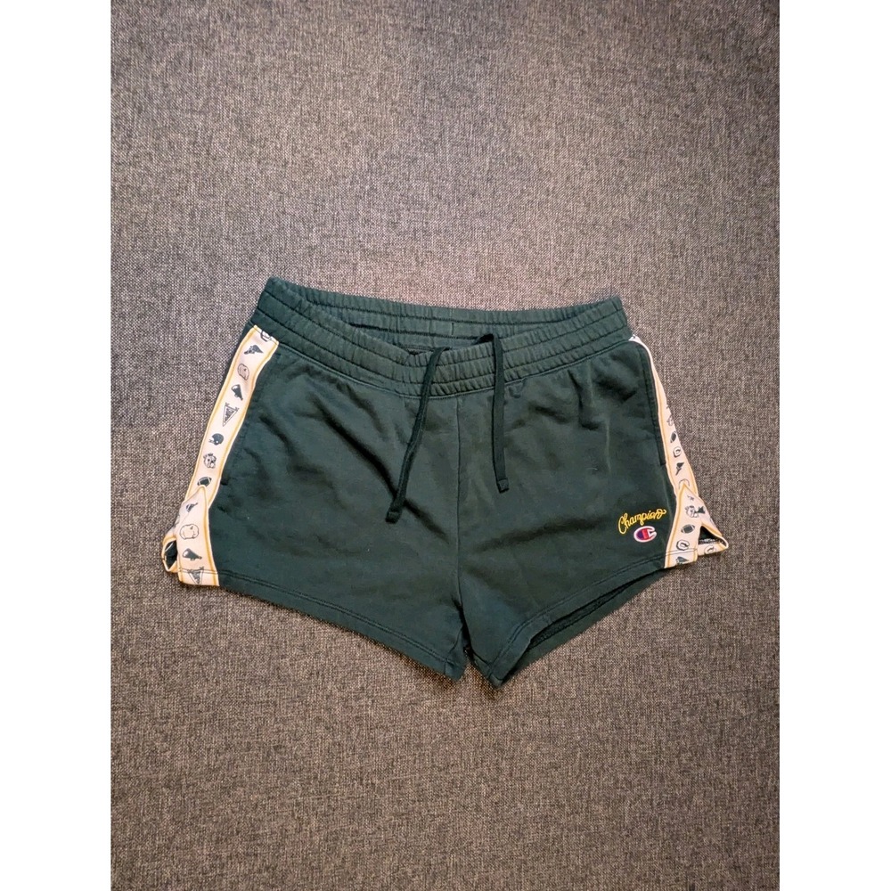 Champion Womens Limited Edition Elective Football Shorts French Terry Green XL